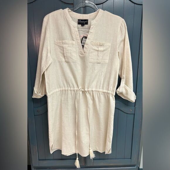 NWT!! b.Boutique Shirt Dress - Picture 1 of 13